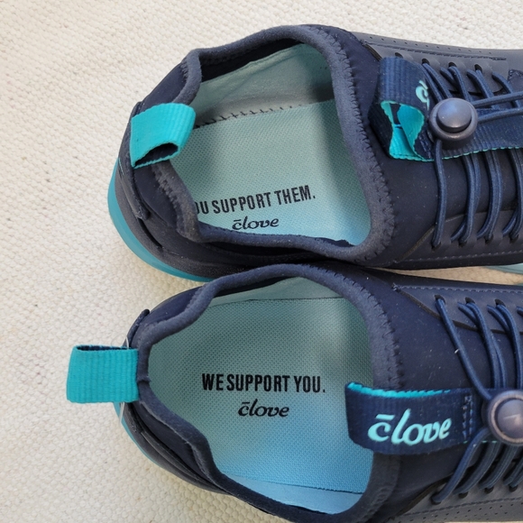 CLOVE AQUA BLUE  Front Line Medical Shoes - Picture 8 of 10